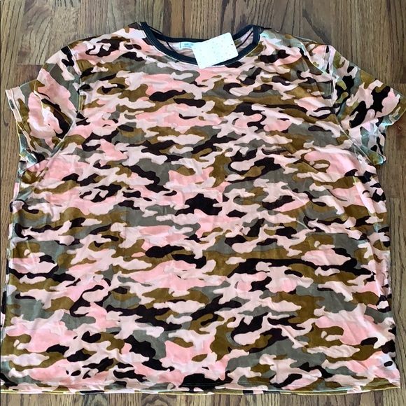 NEW! Free People Teddy Velvet Burnout Tee - Picture 5 of 7